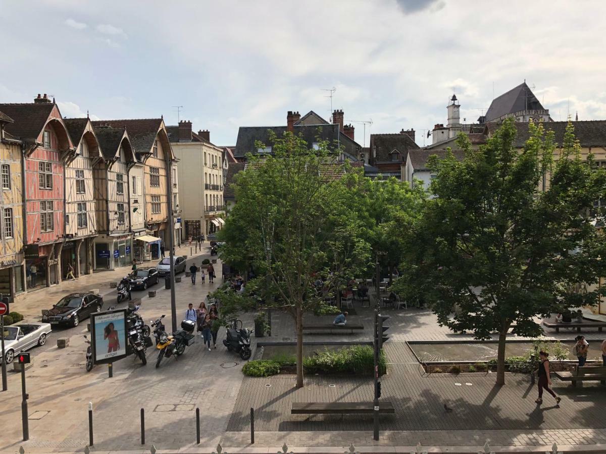 Ferienwohnung Le plein centre Troyes Exterior foto